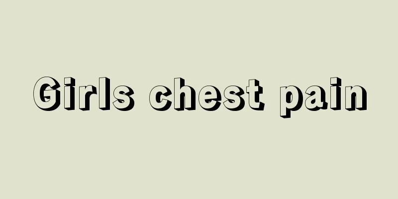 Girls chest pain