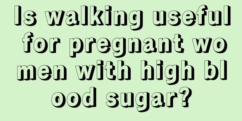 Is walking useful for pregnant women with high blood sugar?