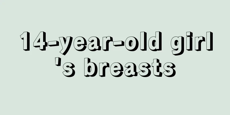 14-year-old girl's breasts