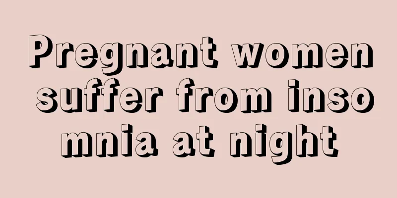 Pregnant women suffer from insomnia at night