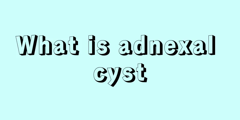 What is adnexal cyst