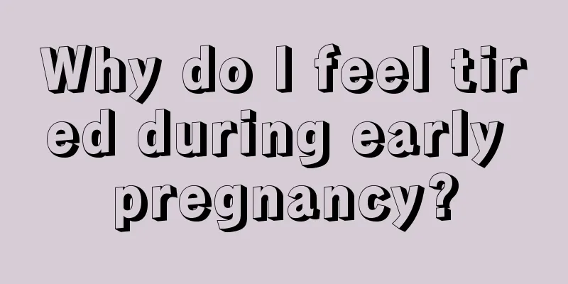 Why do I feel tired during early pregnancy?