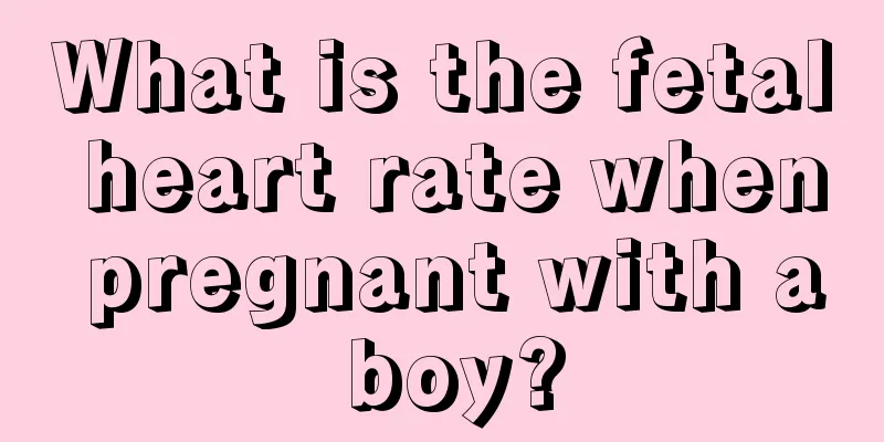 What is the fetal heart rate when pregnant with a boy?