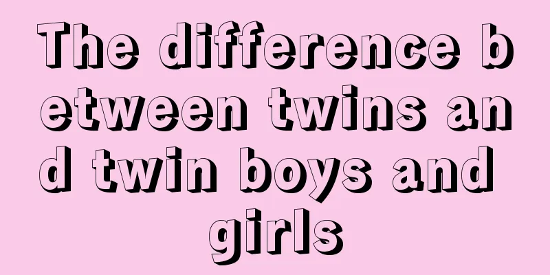 The difference between twins and twin boys and girls