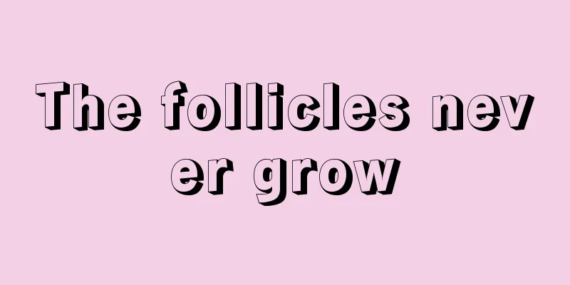 The follicles never grow