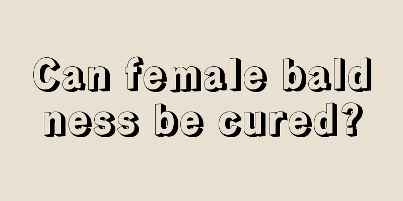 Can female baldness be cured?