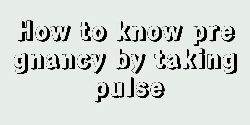 How to know pregnancy by taking pulse