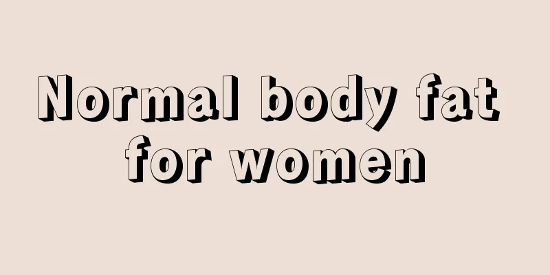 Normal body fat for women