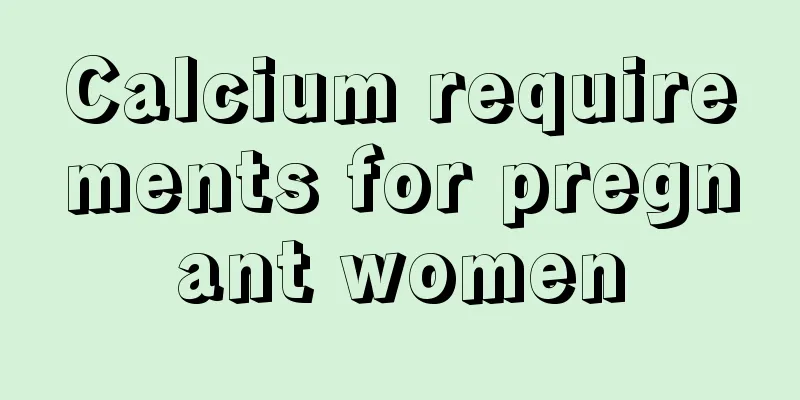 Calcium requirements for pregnant women