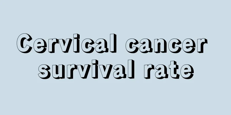 Cervical cancer survival rate