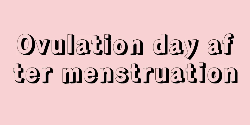 Ovulation day after menstruation