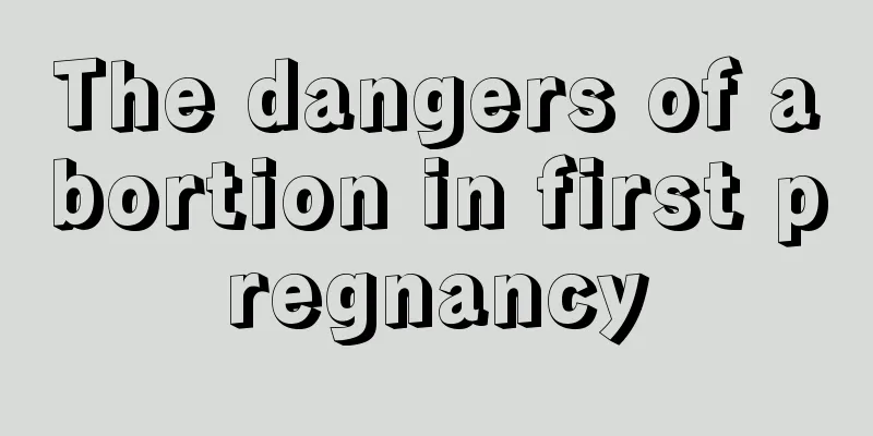 The dangers of abortion in first pregnancy