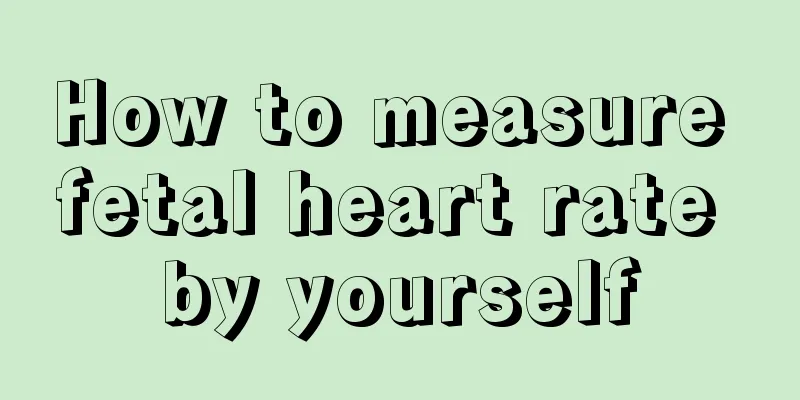 How to measure fetal heart rate by yourself