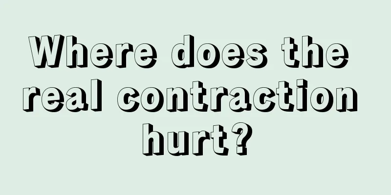 Where does the real contraction hurt?