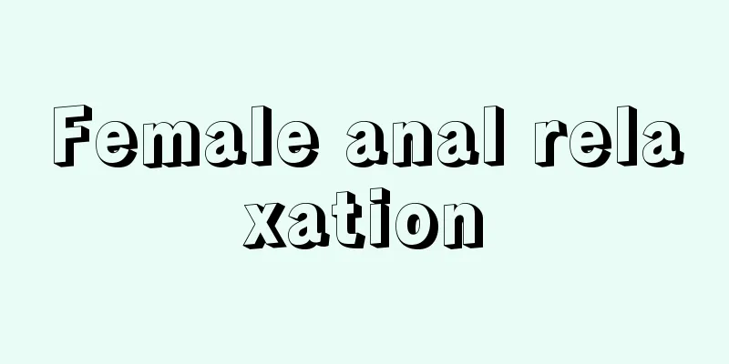 Female anal relaxation