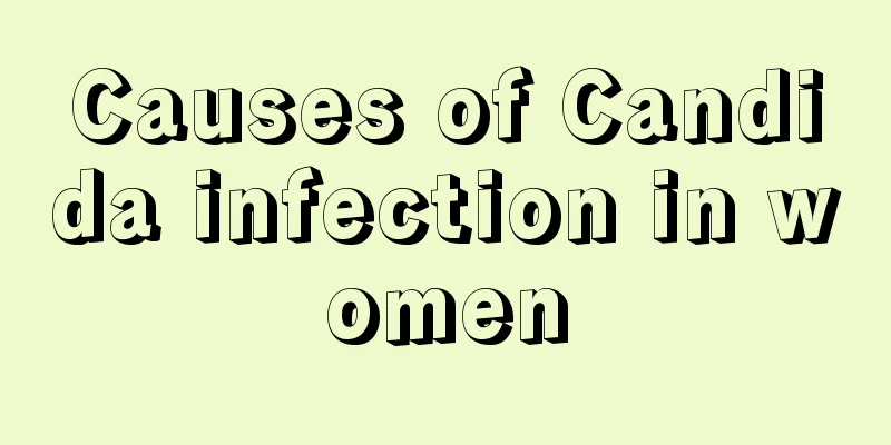 Causes of Candida infection in women