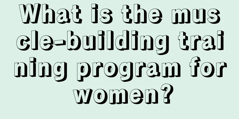 What is the muscle-building training program for women?