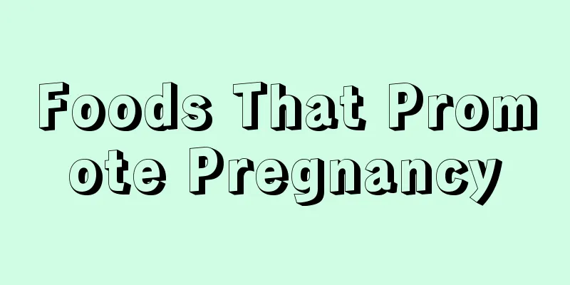 Foods That Promote Pregnancy