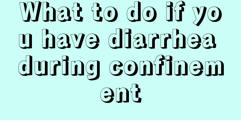 What to do if you have diarrhea during confinement