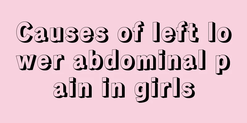 Causes of left lower abdominal pain in girls