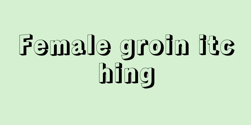 Female groin itching