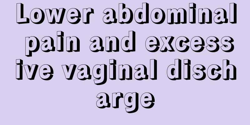 Lower abdominal pain and excessive vaginal discharge