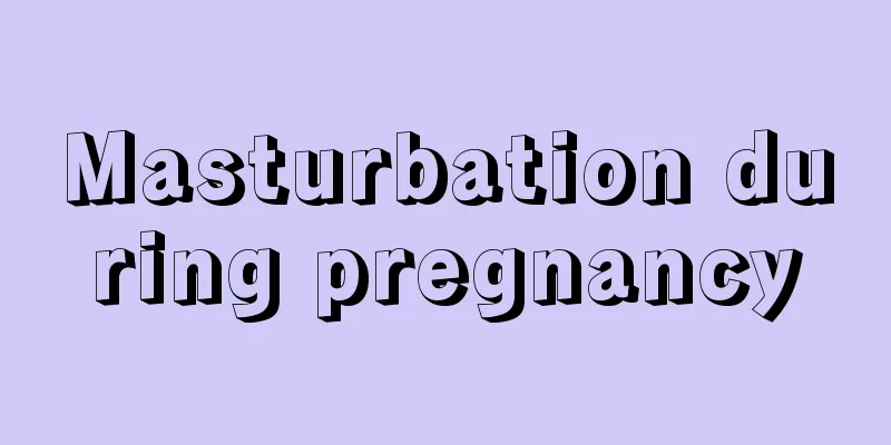 Masturbation during pregnancy