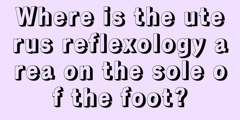 Where is the uterus reflexology area on the sole of the foot?