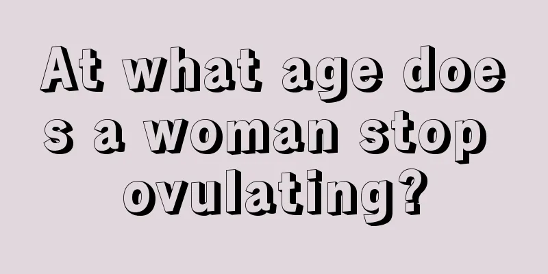 At what age does a woman stop ovulating?