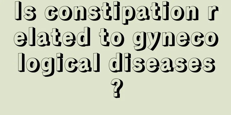 Is constipation related to gynecological diseases?