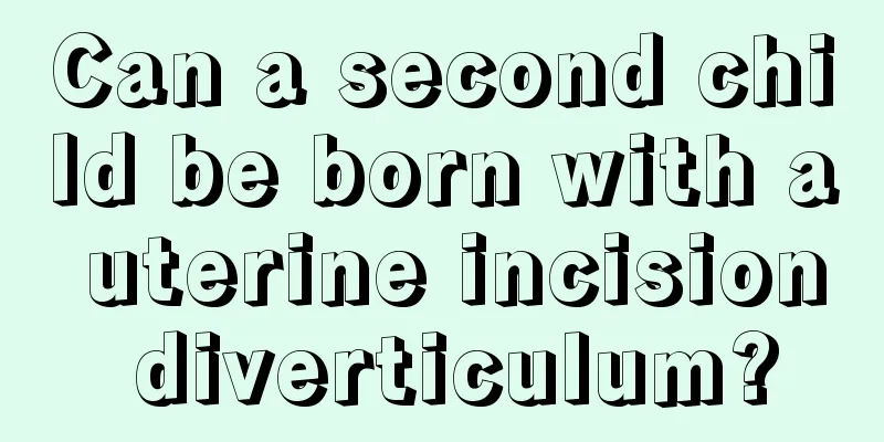 Can a second child be born with a uterine incision diverticulum?