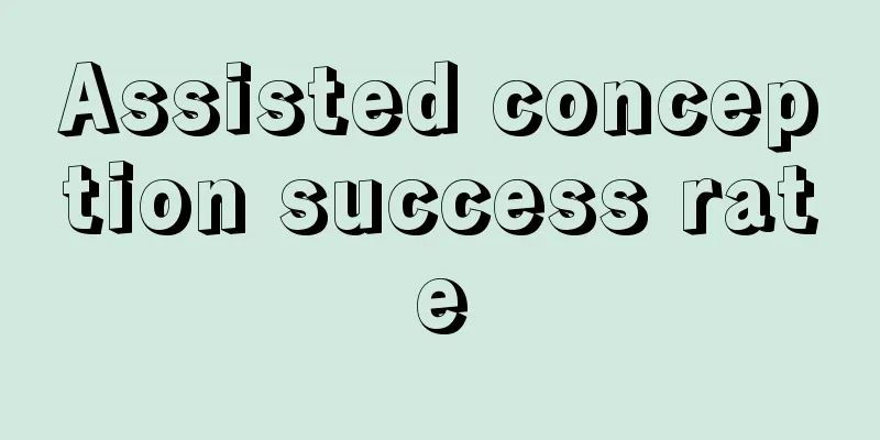 Assisted conception success rate