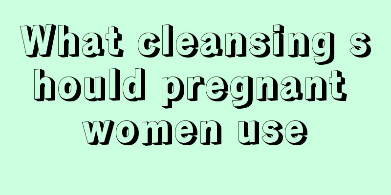 What cleansing should pregnant women use