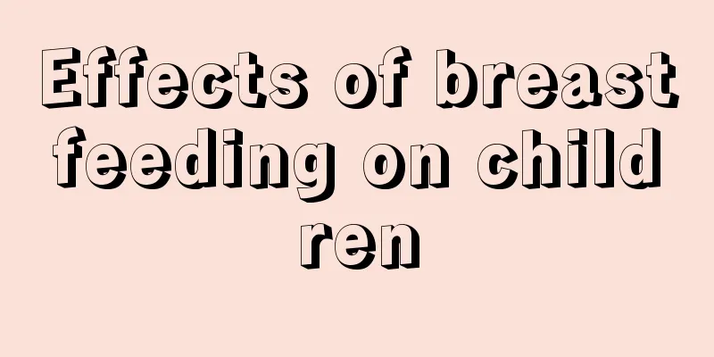 Effects of breastfeeding on children