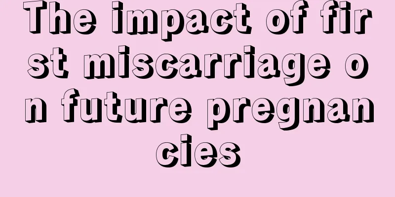 The impact of first miscarriage on future pregnancies