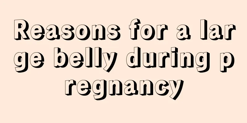 Reasons for a large belly during pregnancy