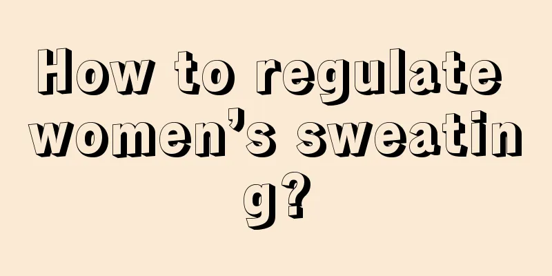 How to regulate women’s sweating?