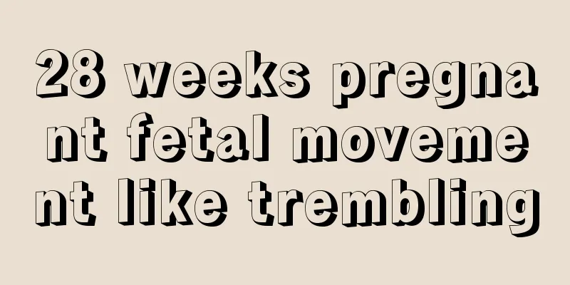 28 weeks pregnant fetal movement like trembling