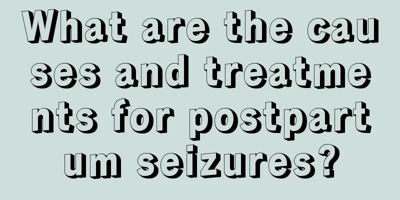 What are the causes and treatments for postpartum seizures?