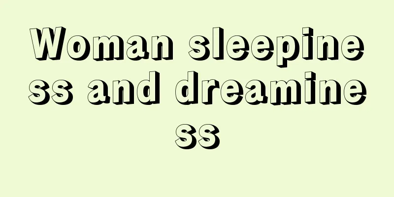 Woman sleepiness and dreaminess