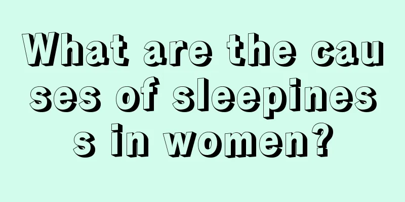 What are the causes of sleepiness in women?