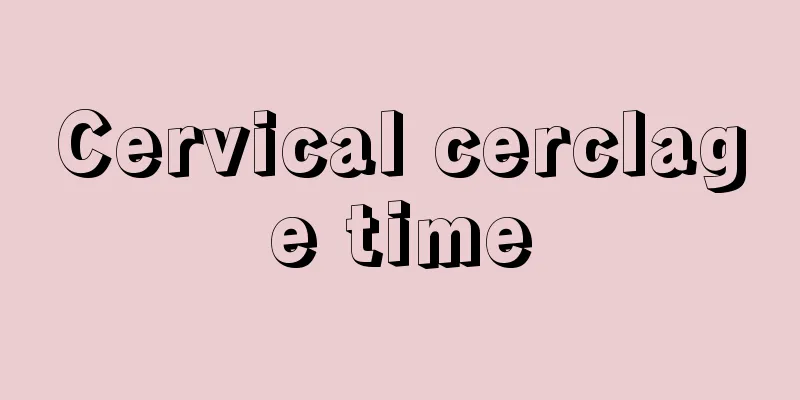 Cervical cerclage time