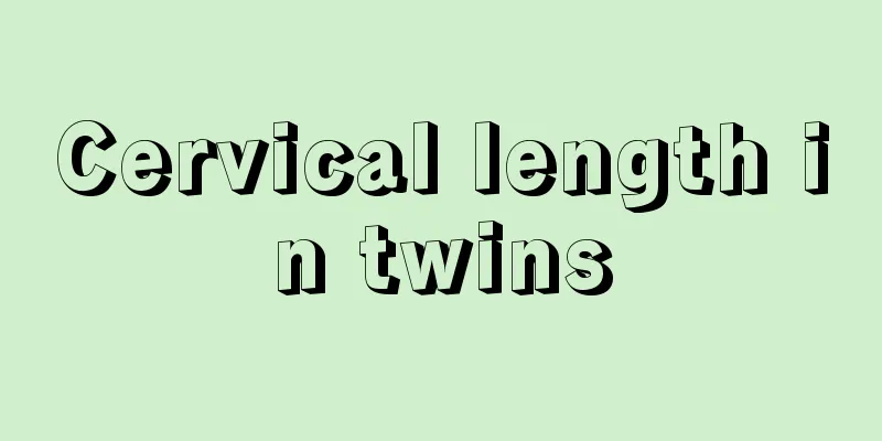 Cervical length in twins