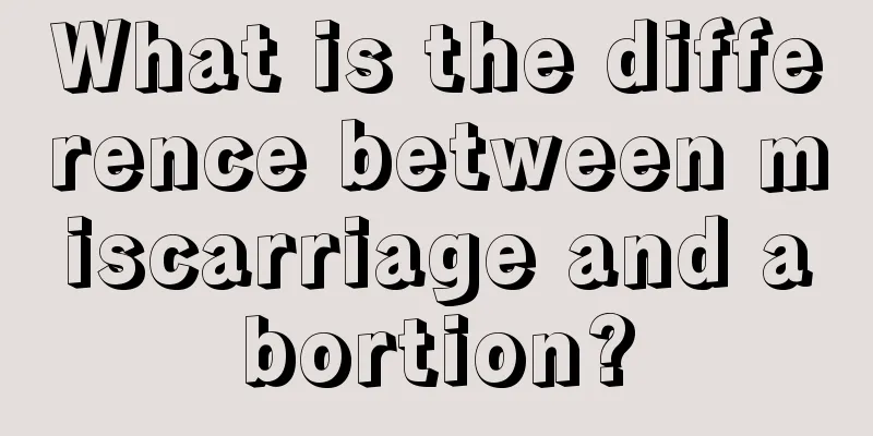 What is the difference between miscarriage and abortion?