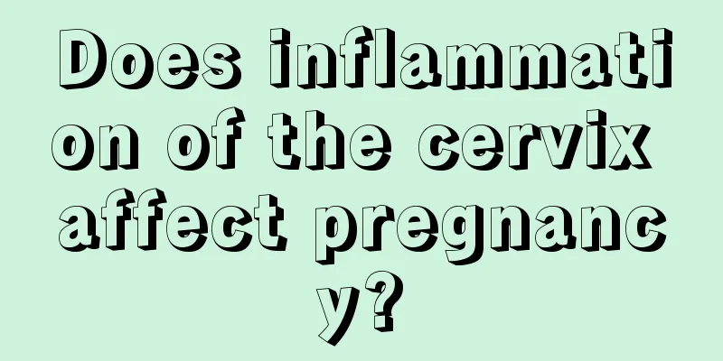 Does inflammation of the cervix affect pregnancy?