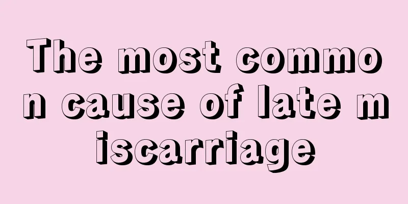 The most common cause of late miscarriage