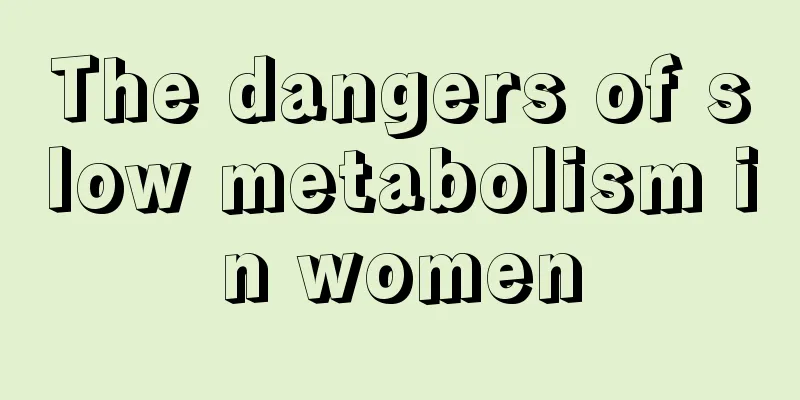 The dangers of slow metabolism in women