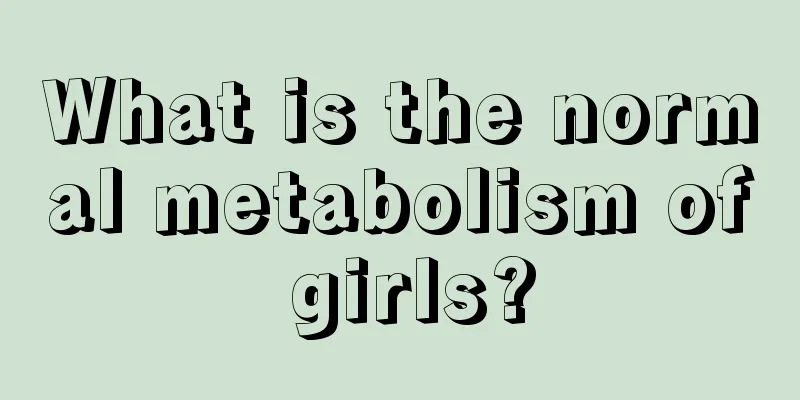 What is the normal metabolism of girls?