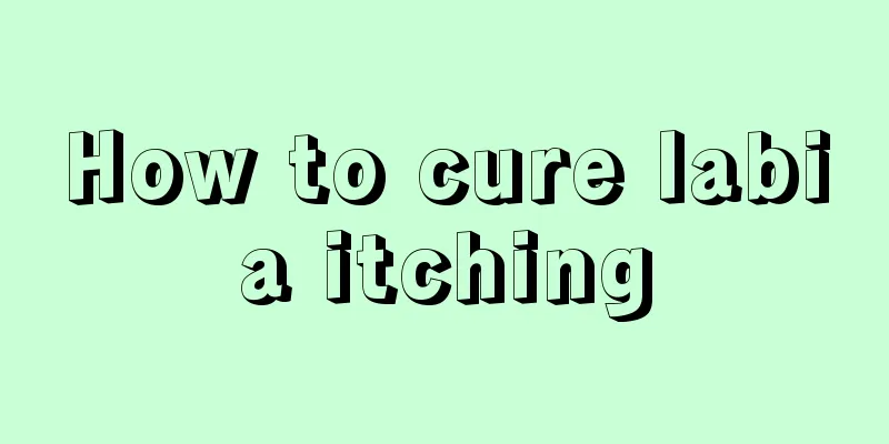 How to cure labia itching