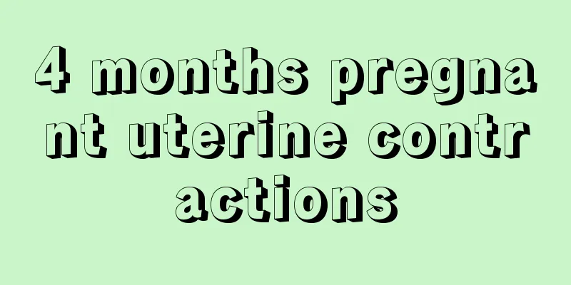 4 months pregnant uterine contractions